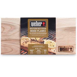 WEBER Kepimas ant grotelių Kedro lentelė rūkymui WEBER  30 cm ilgio, 2 vnt.