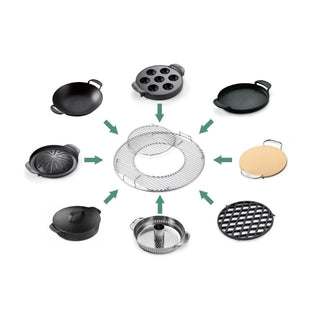 Grotelės su GBS sistema WEBER 5,5 mm storio, Ø 54,5 cm