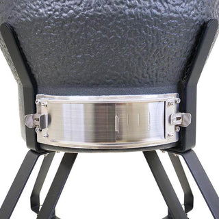 ZYLE Angliniai griliai Anglinis kamado grilis ZYLE Large KS, matinis pilkas, Ø 56 cm