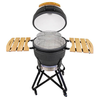 ZYLE Angliniai griliai Anglinis kamado grilis ZYLE Large KS, matinis pilkas, Ø 56 cm