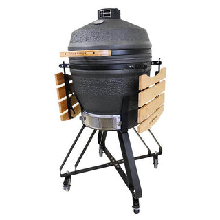 ZYLE Angliniai griliai Anglinis kamado grilis ZYLE Large KS, matinis pilkas, Ø 56 cm